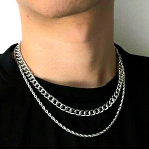 2pcs Men's Necklace